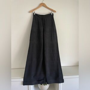 Julia Amory Julia Pant Size small Black Noir silk